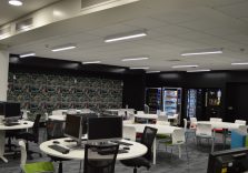 Intelligent lighting ensures optimal learning environment and energy savings