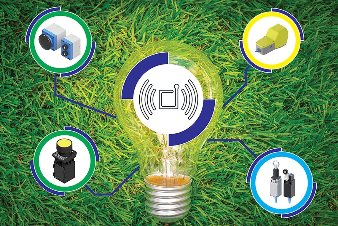 EnOcean-based micro switch for industrial applications