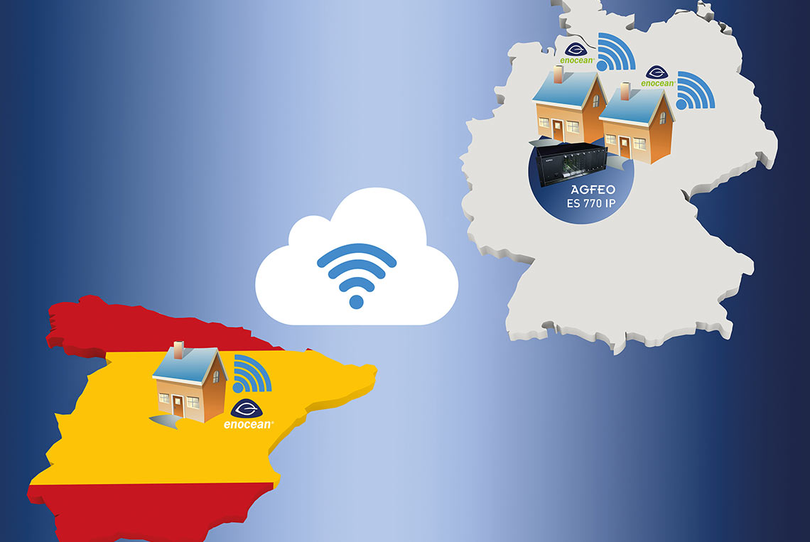 Range is not a problem – EnOcean wireless technology can be used around the world